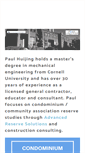 Mobile Screenshot of paulhuijing.com