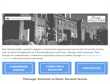 Tablet Screenshot of paulhuijing.com